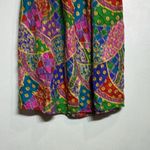 Anna and Frank Pink Silk Vintage Midi Skirt Sz XL Photo 6