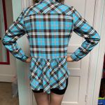 Sundance  Peplum Plaid Flannel Photo 1