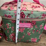 Betsey Johnson  | Pink & Green Rose Lunch Bag Photo 6