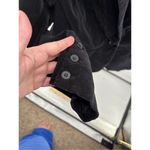 Eloquii 97% Cotton Black Velvet One Button Jacket Blazer Women’s Size 16 Photo 6