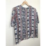 Oscar de la Renta Vintage Expressions 100% Silk Blouse Photo 1