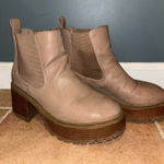 MIA Tan Platform Ankle Boot Photo 0