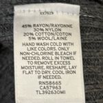 Leith NORDSTROM  Women’s Dark Gray Knit Open Front Long Duster Cardigan Size S Photo 3