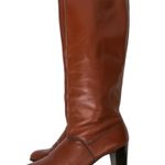 Hush Puppies Vintage 70s Leather Knee High Boots Photo 0