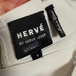 Herve by Herve Leger White Bandage Crisscross Sleeveless Crop Top Size Small Photo 12