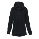 prAna NWT Milani Tunic Sweater Hoodie Top Dress ~ Black ~ XS Photo 11