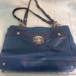 Coach Cobalt Blue Penelope Leather Carryall F16531 EUC. A12 Photo 0