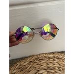 GloFX Imagine Wormhole Kaleidoscope Glasses Silver Trippy Psychedelic Intense Photo 6