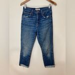 Madewell the high rise slim boyfriend distressed jeans 24 Photo 6