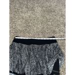Lululemon Final Lap Skirt Black/White Pace Rival Skort Tennis Athletic Golf 6 Photo 9