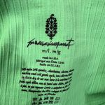 Free People Movement Good Karma Leggings High-Rise Ribbed Green Cropped Yoga M/L Photo 9