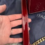 NWOT Arcadia Red and Gold Crossbody Bag with Chain Strap Photo 3