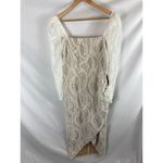 Saylor  Phillipa Long Sleeve Lace Midi Cocktail Dress size Large Photo 1