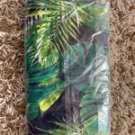 Denim & Co D&Co Lagenlook Green Floral Leaves Tropical Aloha Medium Petite A351804 Photo 2