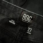 BDG Urban Outfitters Mum High-Rise Black Corduroy Pants Size 27 100% Cotton Photo 5