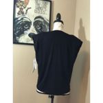 Treasure & Bond Black Padded Blouse NWT Photo 2