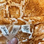 Billabong Gold Snake Print Mini Skirt | 28 Photo 5