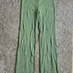 SheIn 🦋 Olive Green Flare Pants Casual Comfy Athleisure Stretch Medium Photo 0
