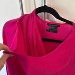 Armani Exchange  pink 100% Medina wool wrap blouse size medium   Has small hole b Photo 2