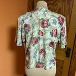 Vintage 80s Fritzi floral top Size M Photo 6