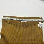 Good American  Plaited Rib‎ Boss Flare Pants GoldenRod Womens GA Size 3 Large NEW Photo 6
