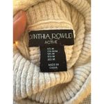 Cynthia Rowley  Active White Turtleneck Lightweight Sweater SIZE M Photo 7