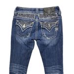 Miss Me  Jeans Womens Size 26‎ straight medium Denim Embellished flap Pockets Photo 1