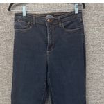 NYDJ Womens Jeans Size 10 Dark Wash Wide Leg Slimming Jeans Rhinestone Detail Photo 6