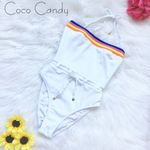 Juicy Couture 🆕 White Terry One Piece Swimsuit Photo 4