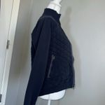 Noble Outfitters Equestrian Apparel Woman’s Quilted Jacket Size S Navy Blue Photo 6
