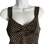 Emory park  Sweetheart Cropped Tank Top M Black Hearts Sleeveless Side Zipper Photo 1