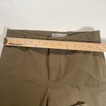 Everlane Size 4 The Fixed-Waist Stretch Cotton Pant Military Olive Green Photo 3