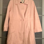 Agnes Orinda Chic Women's Pink Trench Coat Size 4X Photo 0