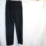 Wilfred Aritzia Free the Melina Black Hi-Rise slim fit twill Pants Photo 4