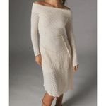 Urban Outfitters  Yaya Ivory Soft Off The Shoulder Boho Dress XS NWOT Photo 7