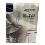 Vintage JCPenney Pantyhose Sheer Caress Sandalfoot Queen Short Navy Blue 1 Pair Photo 2