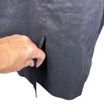 Eileen Fisher jacket/coat, size Medium, ramie, zipper, stretch, dressy, office Photo 6