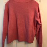 H & M Pink Crew Neck Long Sleeve Pullover Sweater S Photo 4