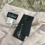 La Femme dress floral column gown woman’s champagne dress NEW Photo 4