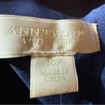 Ann Taylor Midnight Blue Silk Strapless Mini Dress Photo 1