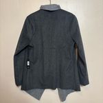 NWT Dictionary Women’s Jacket Sweater Cardigan Open Gray Polyester‎ Size Large Photo 4