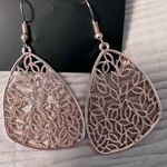 Paparazzi NWT‎  Rose Gold Dangly Earrings Photo 1