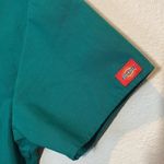Dickies  V-Neck Scrub Top, Hunter Green Size: Small Photo 2