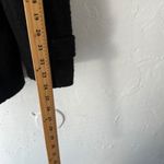 BNCI by Blanc Noir Black Wool Blend Double Breasted Pea Coat Size S Photo 7