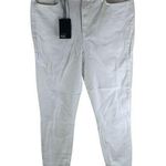 Paige Womens Margot Ankle Super High Rise Ankle Skinny Jeans Crisp White 31 Photo 0