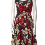 Dolce & Gabbana NWOT  poppy print dress Size 40 Photo 5