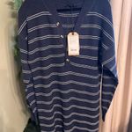 prAna Milano Henley Dress NWT with Nautical Stripe in Size Medium Photo 1