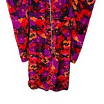 Saylor  Alouette Red Floral Mini‎ Dress Women's Size XS Puff Sleeve Poppy Print Photo 11