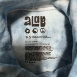 ALAB Tie Dye Graphic Hoodie Sweatshirt Unisex Adult Size XS. NWOT Blue Photo 7