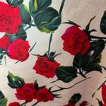 Vintage Beth Michaels cream roses floral lingerie nightie polyester size small Photo 3